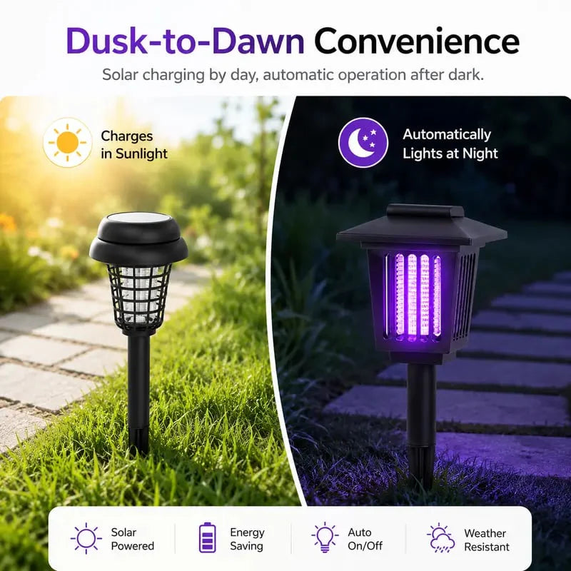 Solar Mosquito Zapper Light™